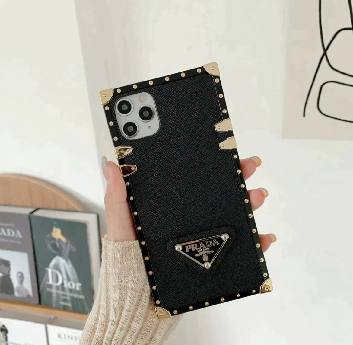 Coque Galaxy carrée colorée pour Samsung