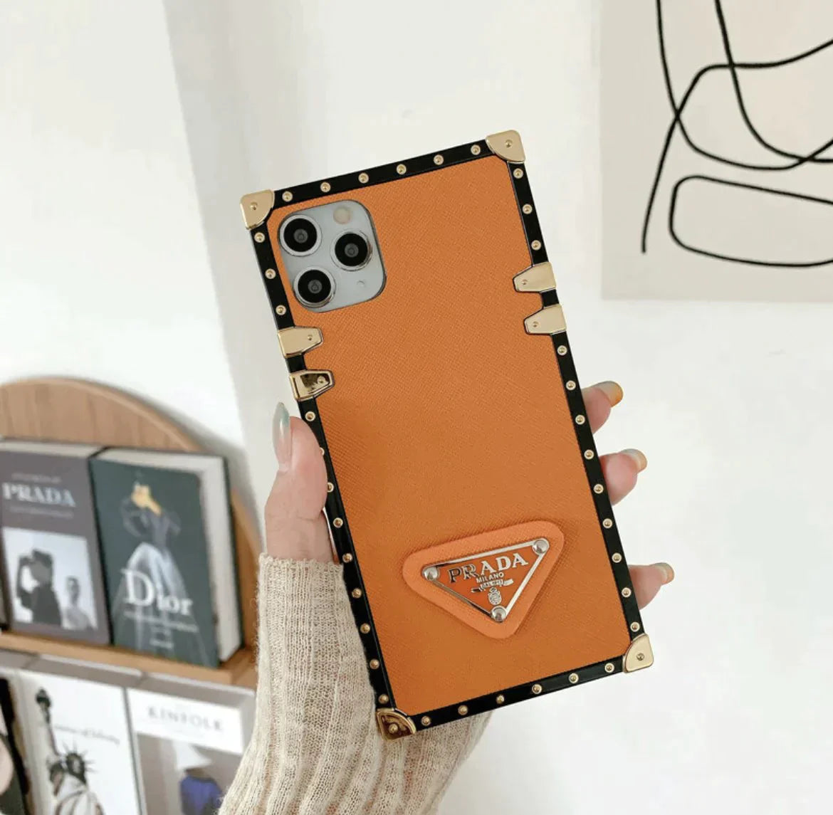 Coque Galaxy carrée colorée pour Samsung