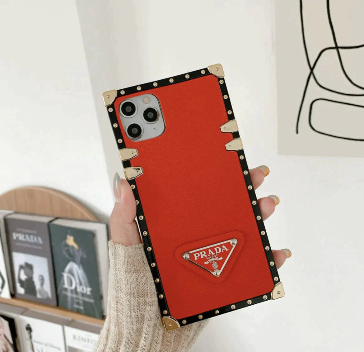 Coque Galaxy carrée colorée pour Samsung