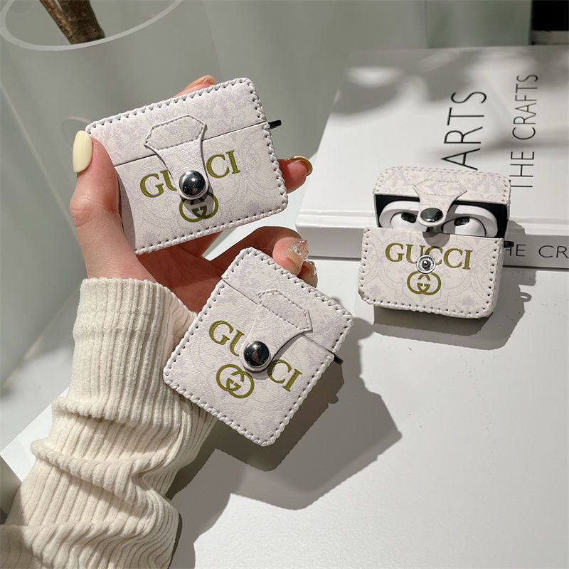 Custodia per AirPods con stampa floreale