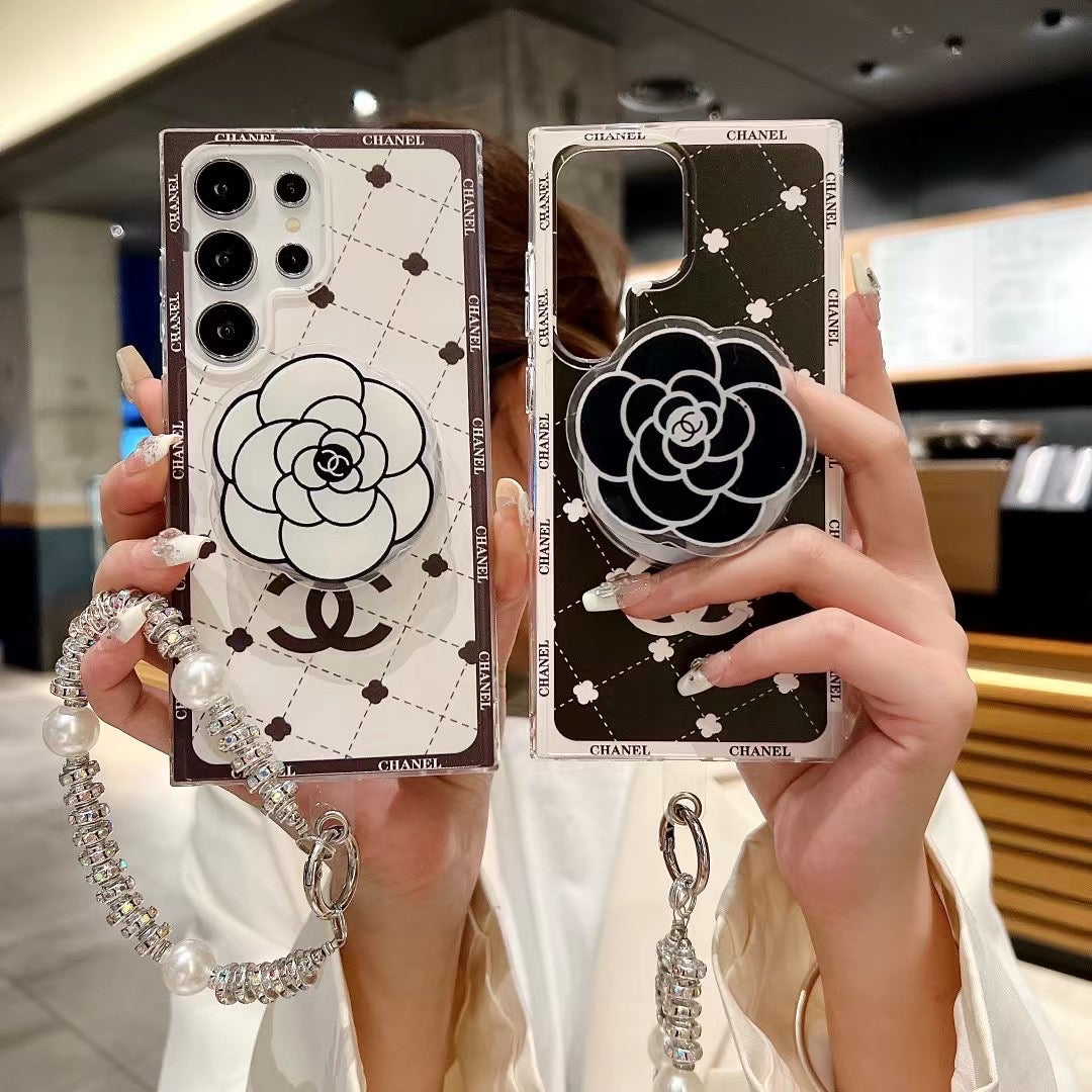Modische magnetische Galaxy-Hülle mit Kette für Samsung