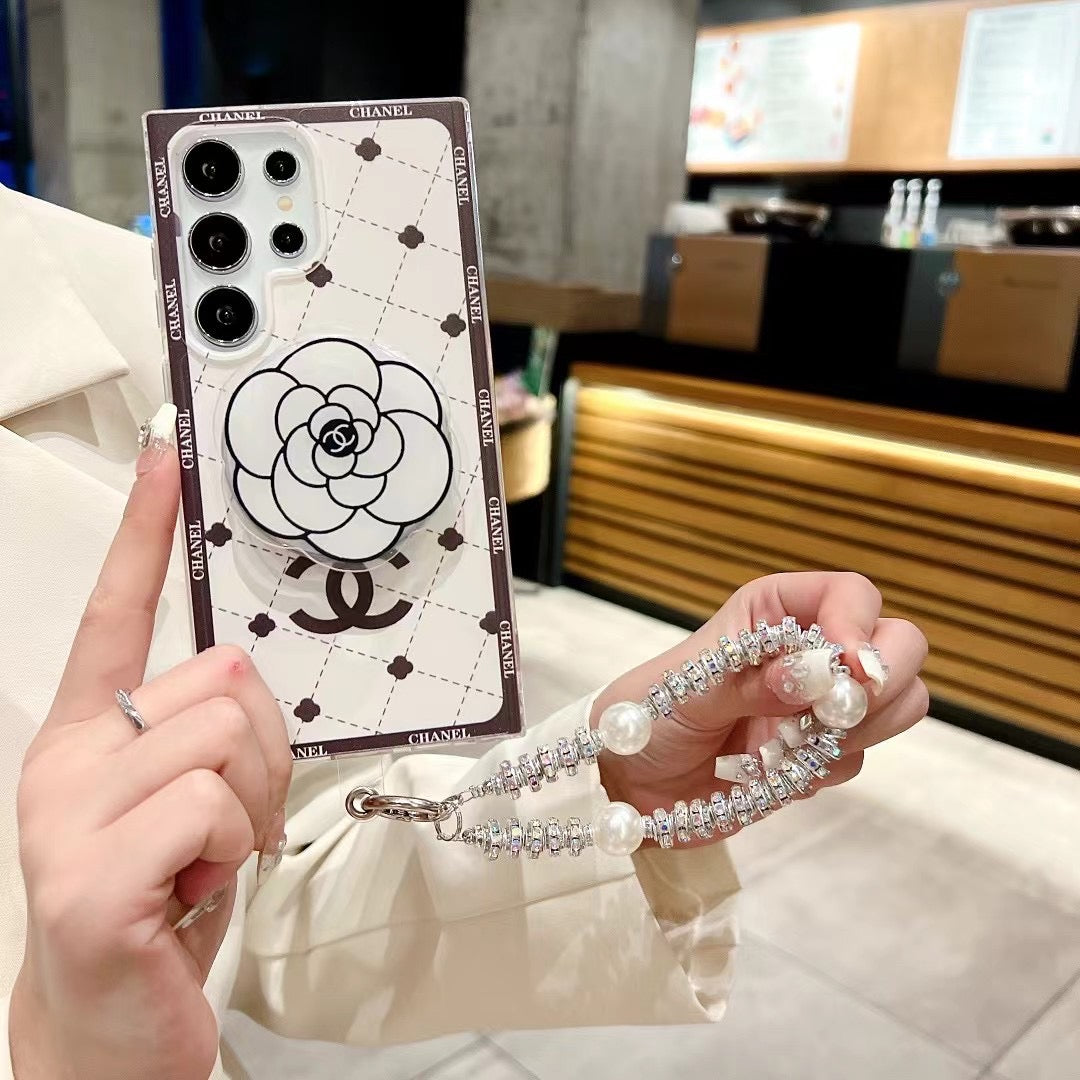 Modische magnetische Galaxy-Hülle mit Kette für Samsung