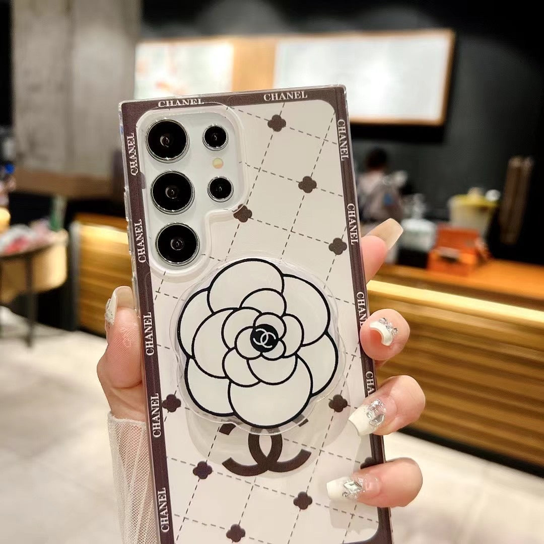 Modische magnetische Galaxy-Hülle mit Kette für Samsung