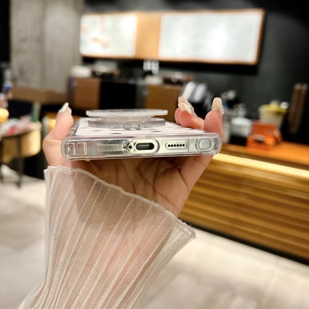 Modische magnetische Galaxy-Hülle mit Kette für Samsung