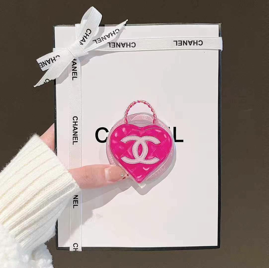Custodia MagSafe a forma di cuore rosa per iPhone