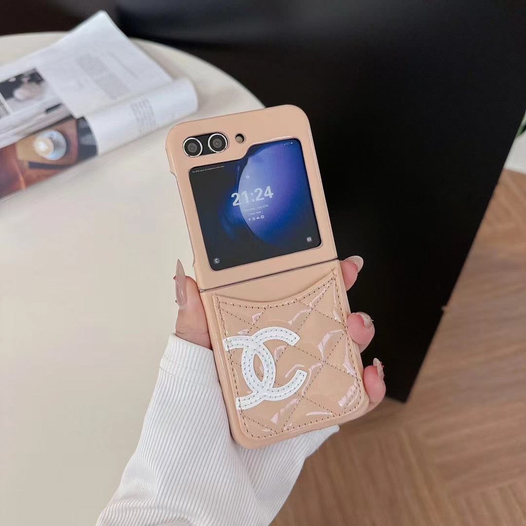 Glänzende Karten-Galaxy-Hülle für Samsung