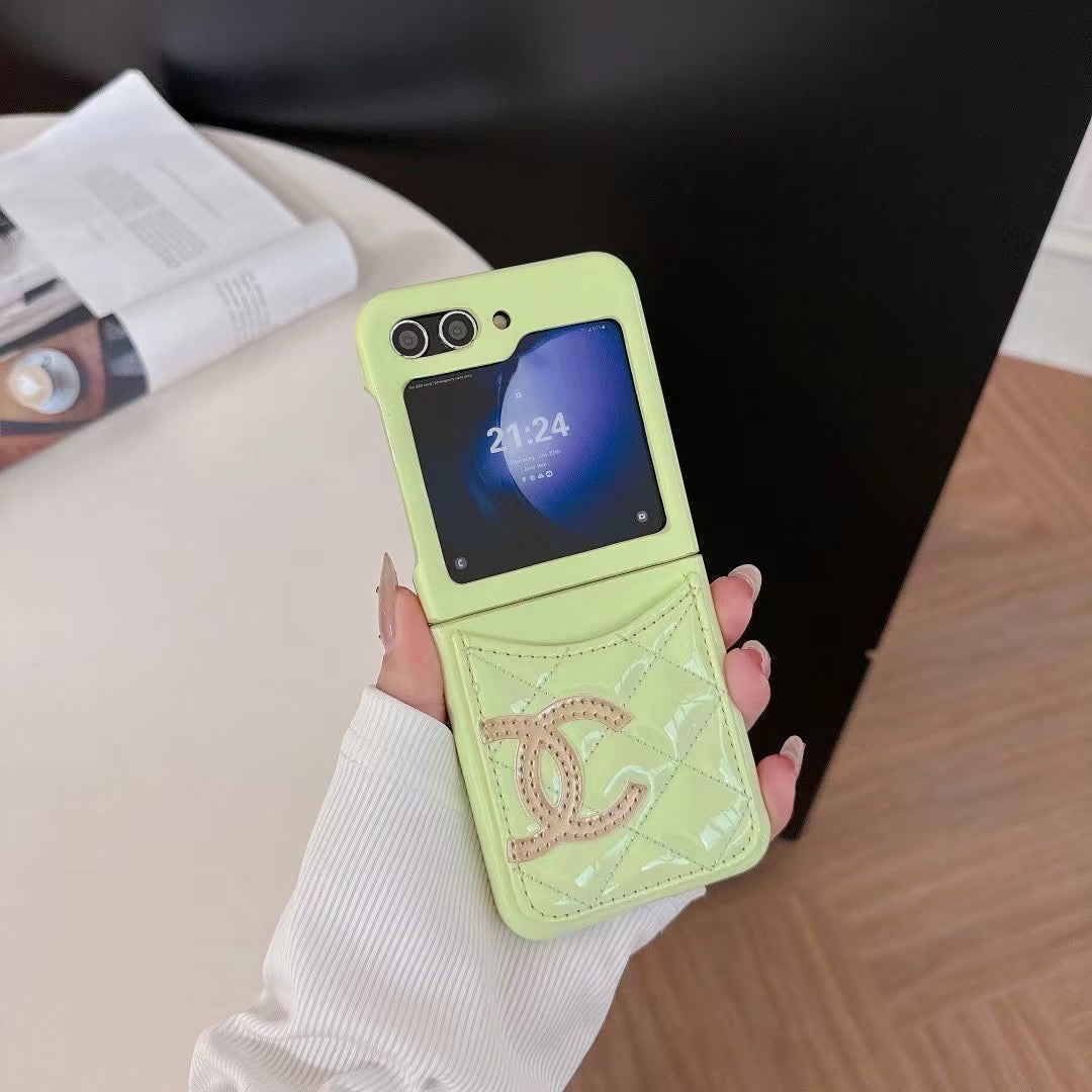 Glänzende Karten-Galaxy-Hülle für Samsung