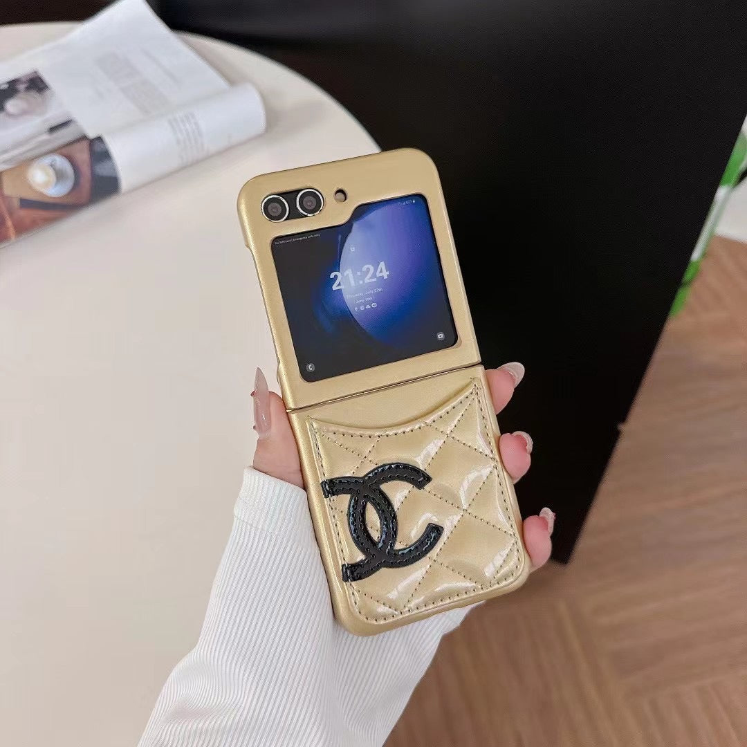 Glänzende Karten-Galaxy-Hülle für Samsung
