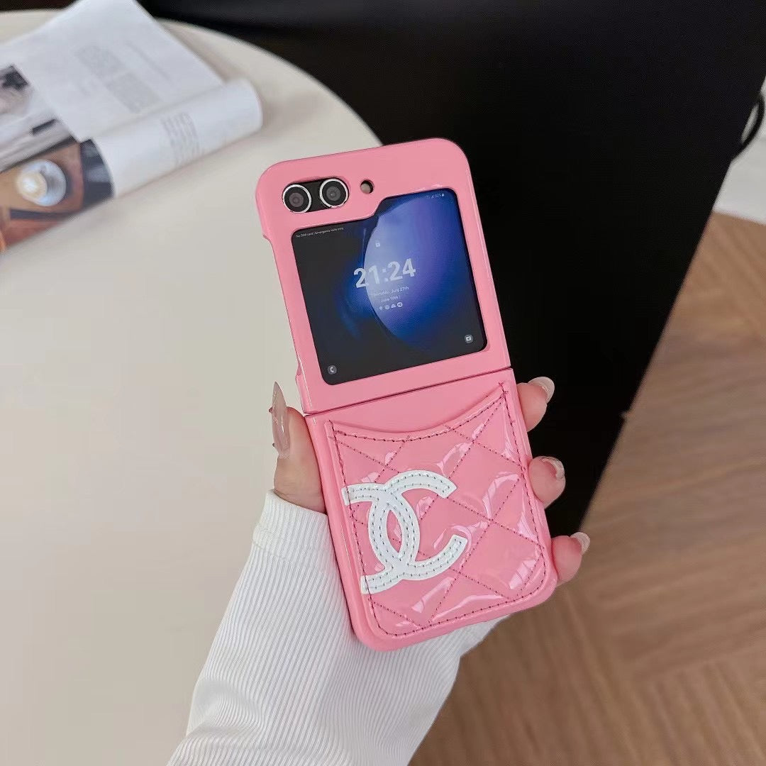Glänzende Karten-Galaxy-Hülle für Samsung