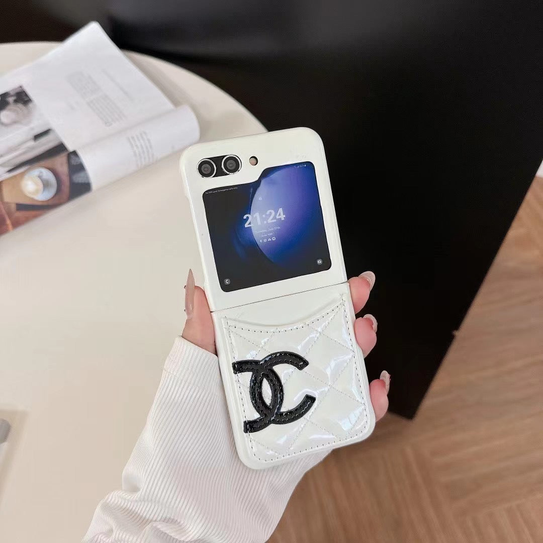 Glänzende Karten-Galaxy-Hülle für Samsung