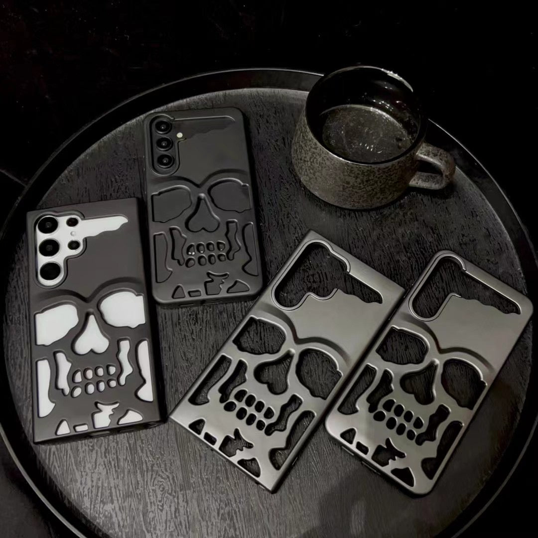 Coque Galaxy à motif tête de mort pour Samsung