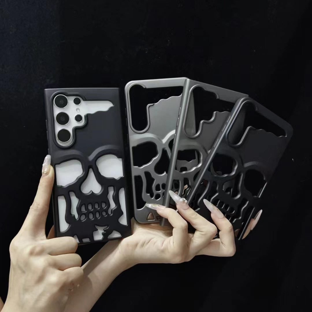 Coque Galaxy à motif tête de mort pour Samsung