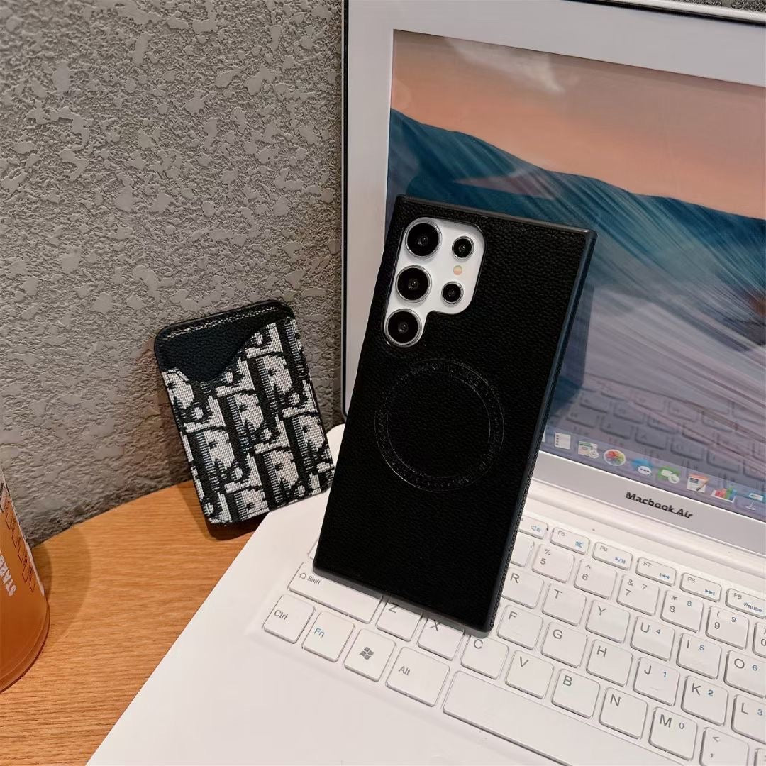 Étui MagSafe Galaxy avec porte-cartes imprimé pour Samsung