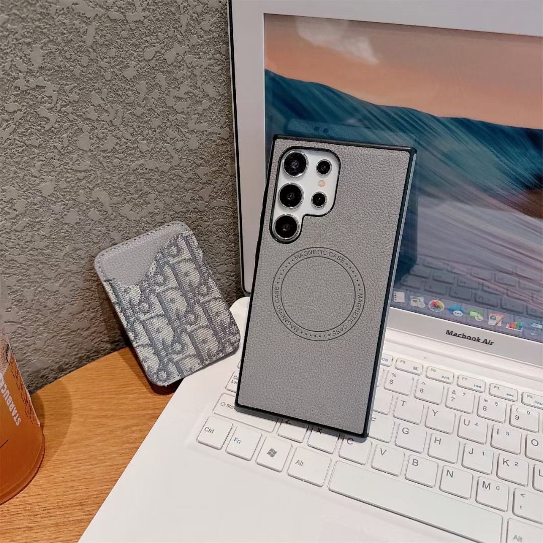 Étui MagSafe Galaxy avec porte-cartes imprimé pour Samsung
