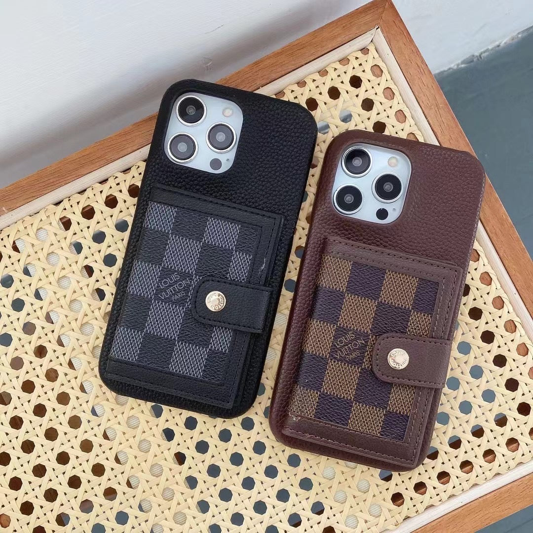 Étui en cuir pour Samsung Galaxy