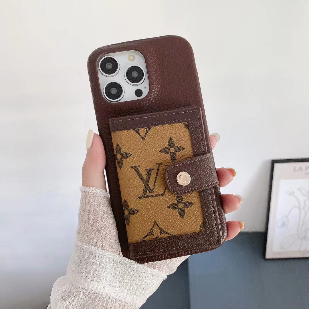 Étui en cuir pour Samsung Galaxy