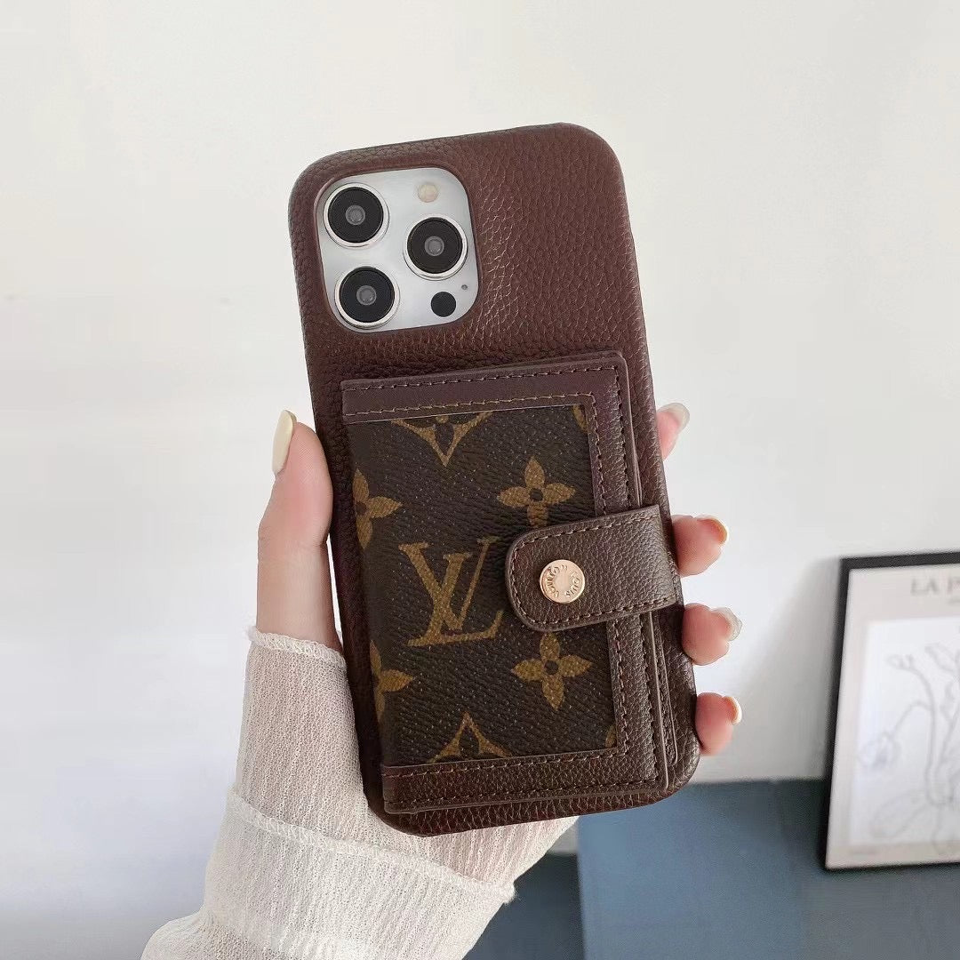 Étui en cuir pour Samsung Galaxy