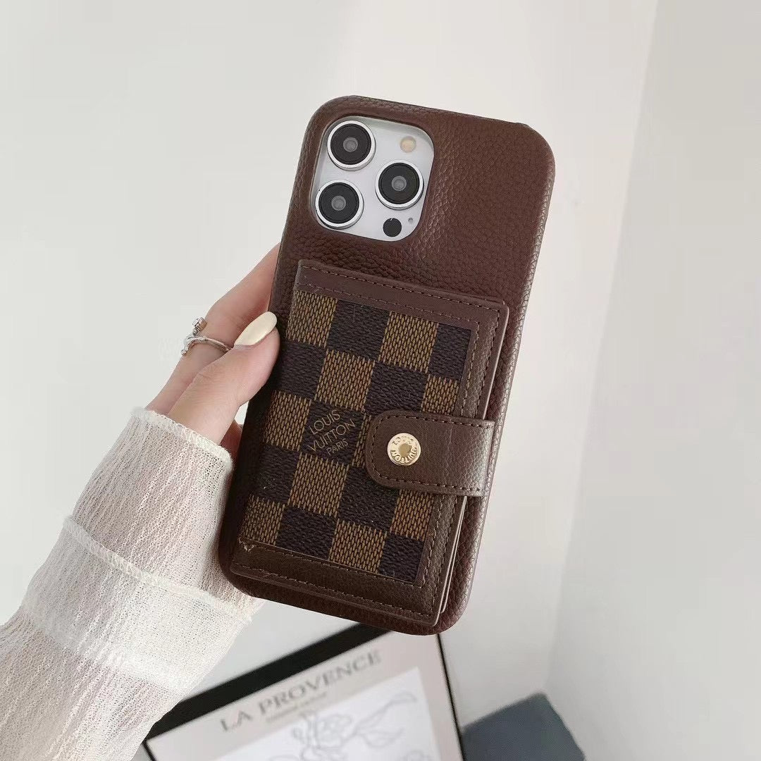 Étui en cuir pour Samsung Galaxy
