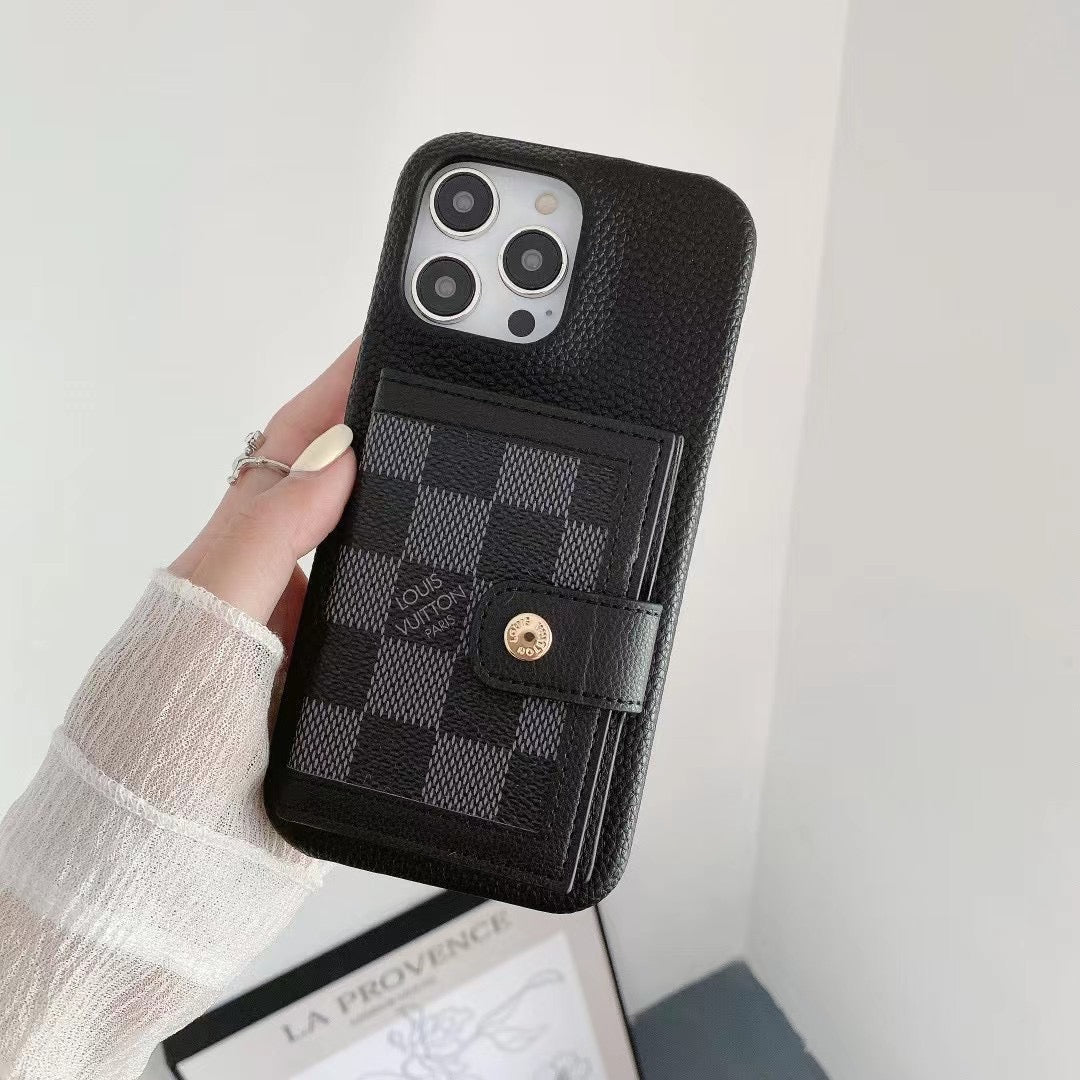 Étui en cuir pour Samsung Galaxy
