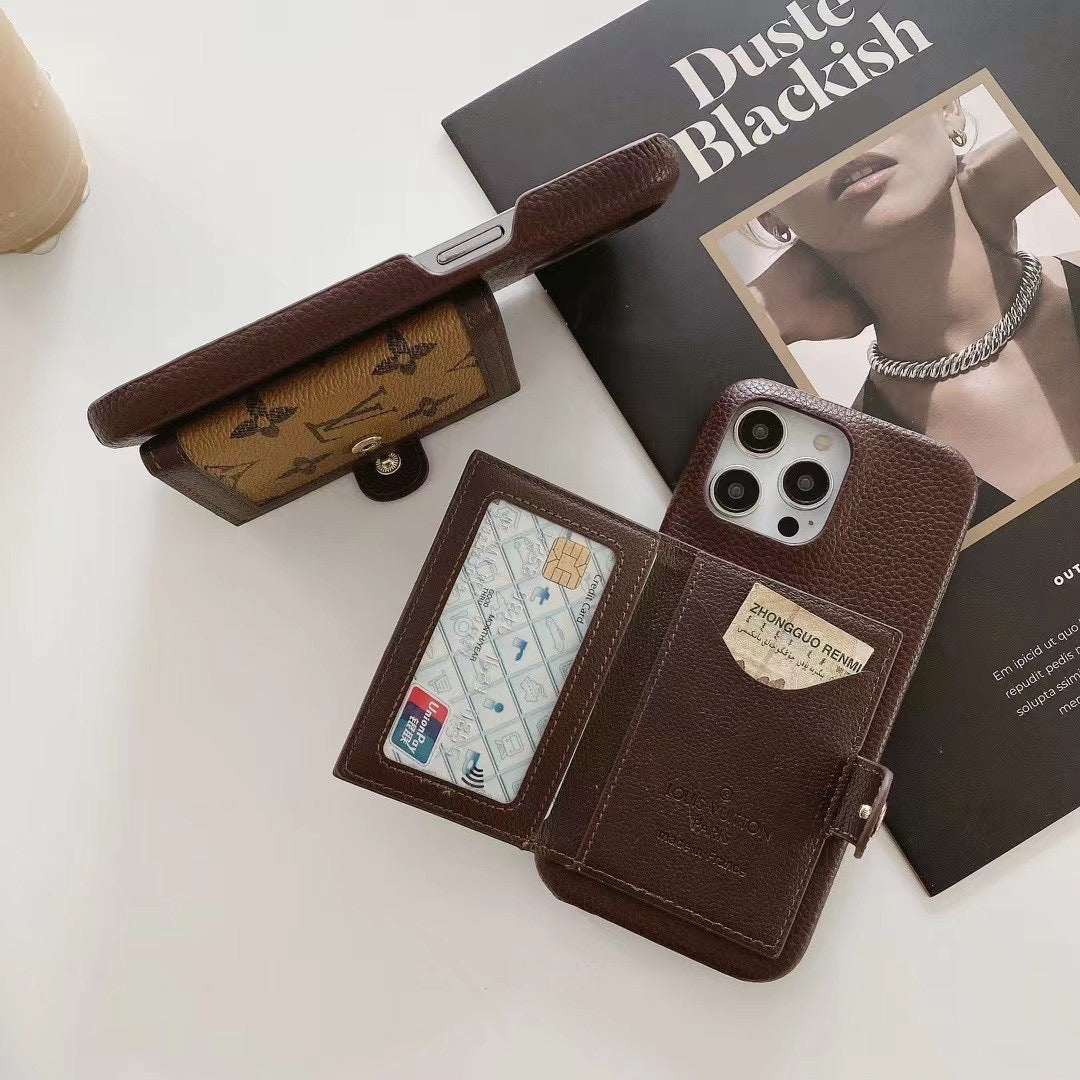 Étui en cuir pour Samsung Galaxy