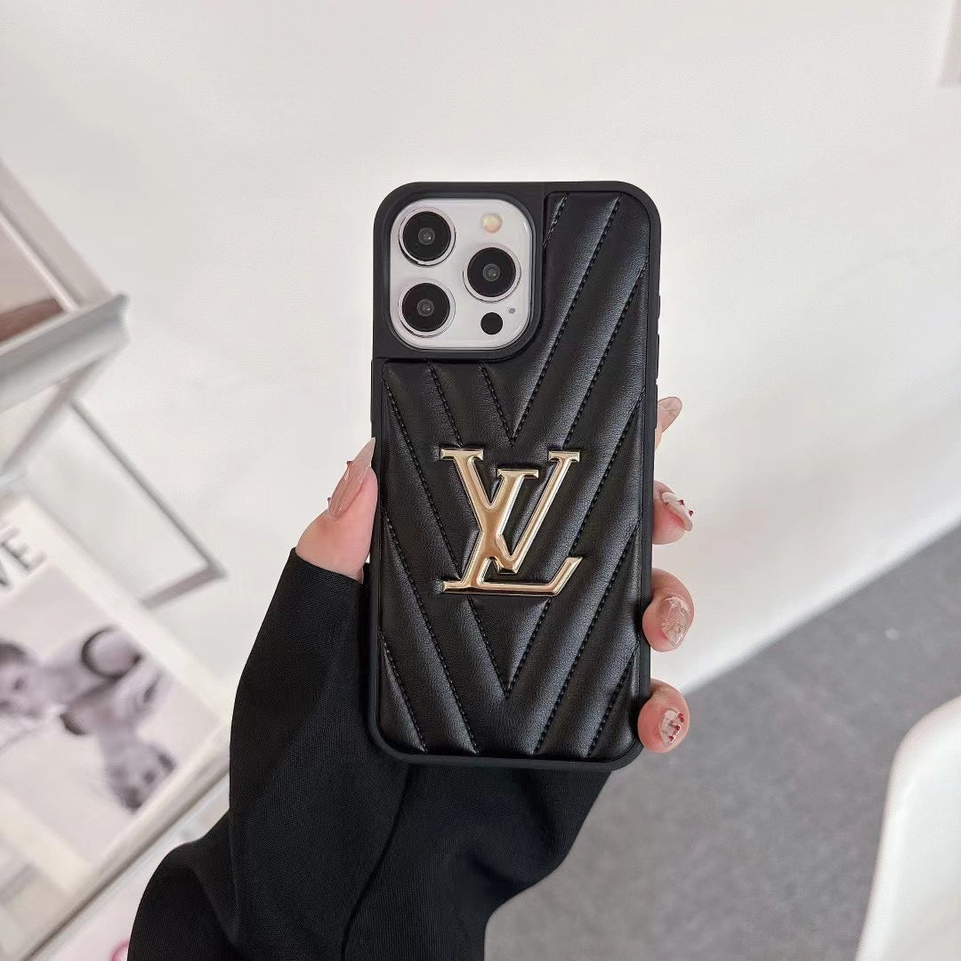 Custodia per telefono Bronzing per iPhone