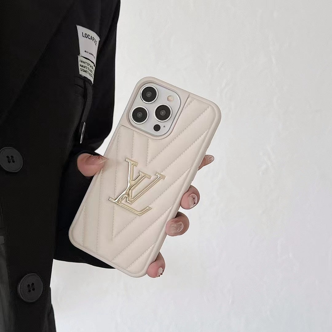 Custodia per telefono Bronzing per iPhone