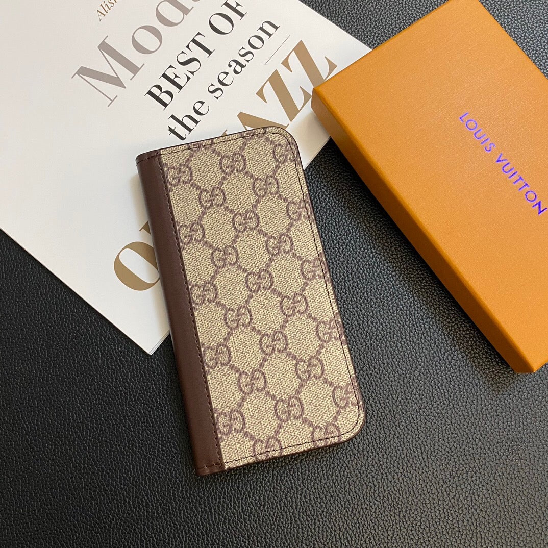 Étui en cuir pour Samsung Galaxy