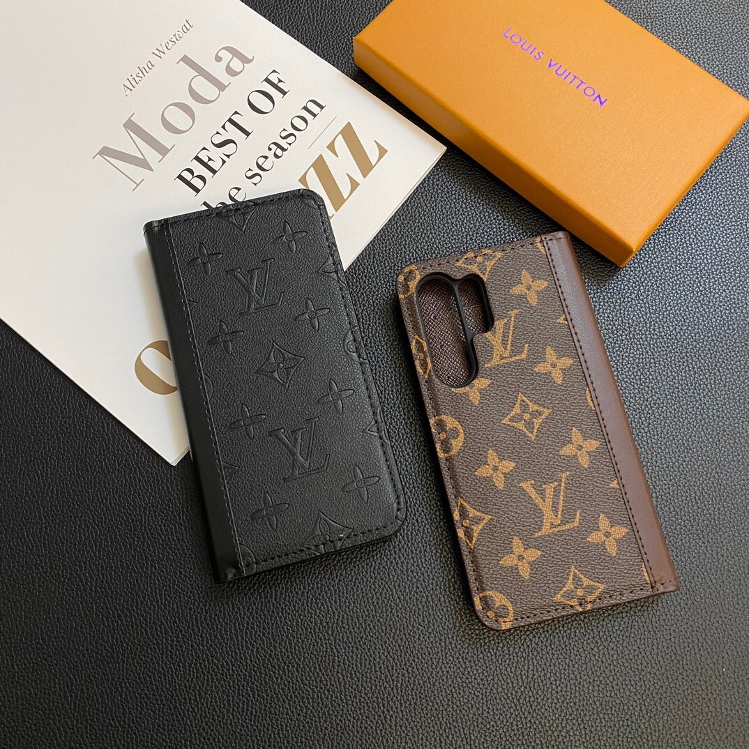 Étui en cuir pour Samsung Galaxy
