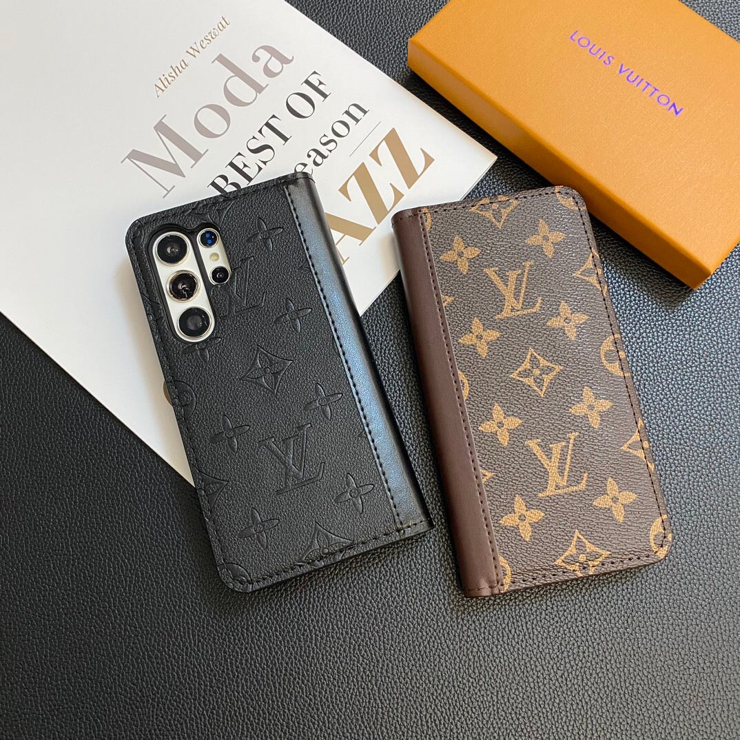 Étui en cuir pour Samsung Galaxy