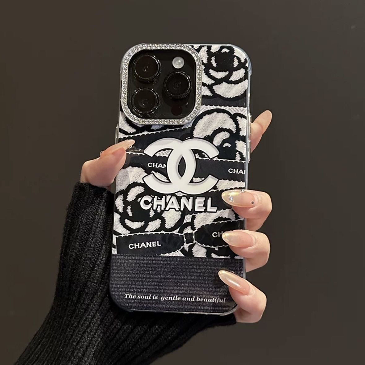 Custodia MagSafe con glitter per iPhone