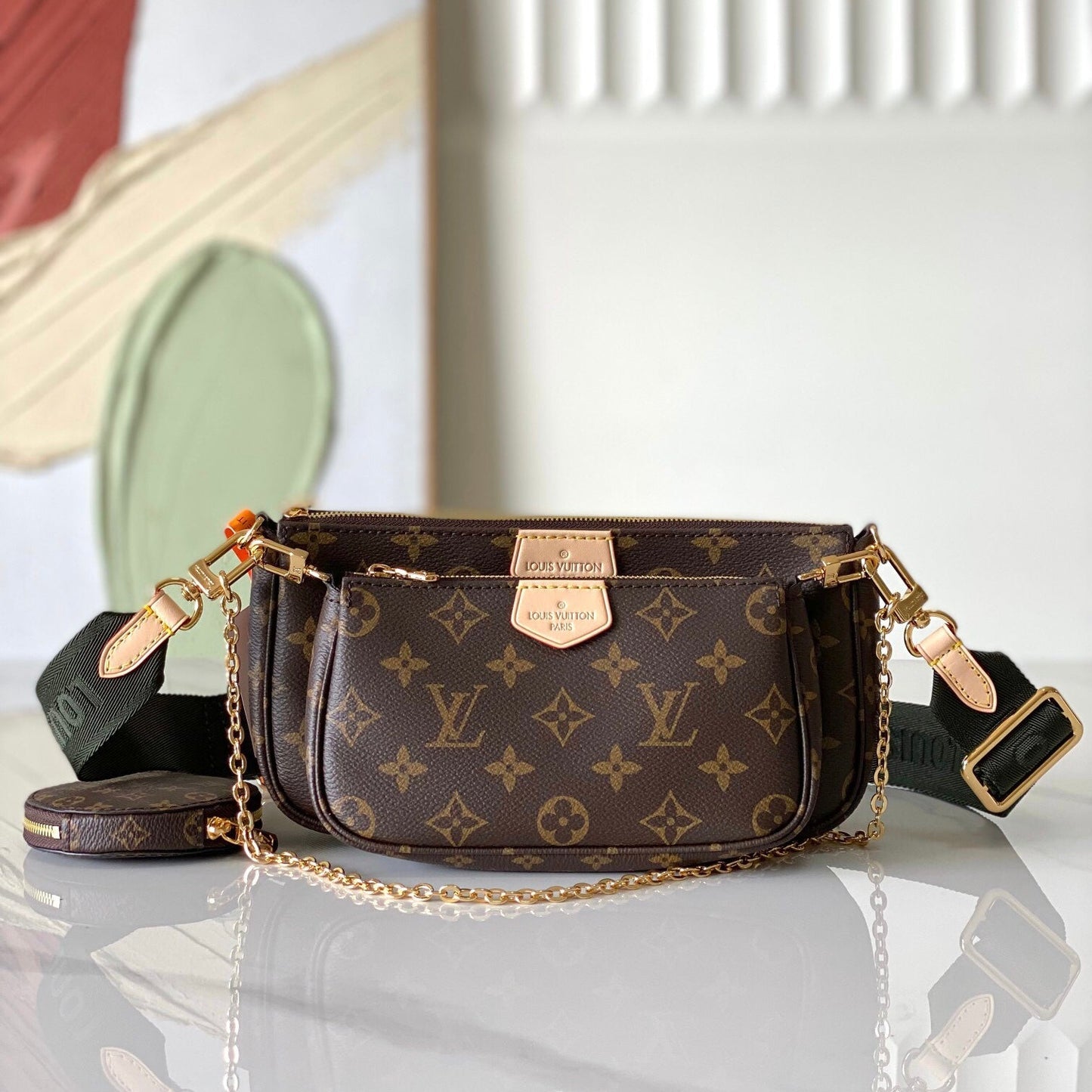 Borsa alla moda con catena alla moda