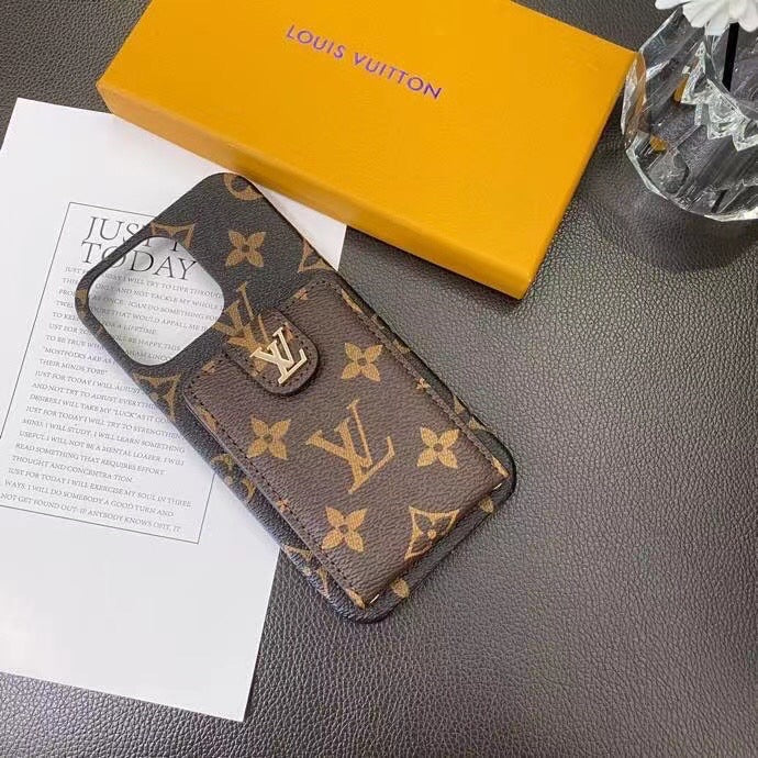 Étui Galaxy en cuir ouvert pour Samsung