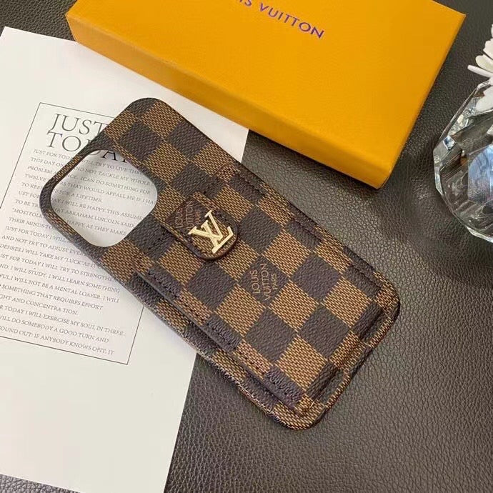 Étui Galaxy en cuir ouvert pour Samsung