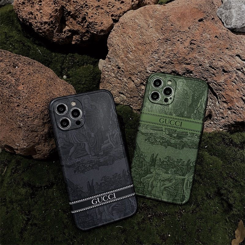 Custodia verde per iPhone