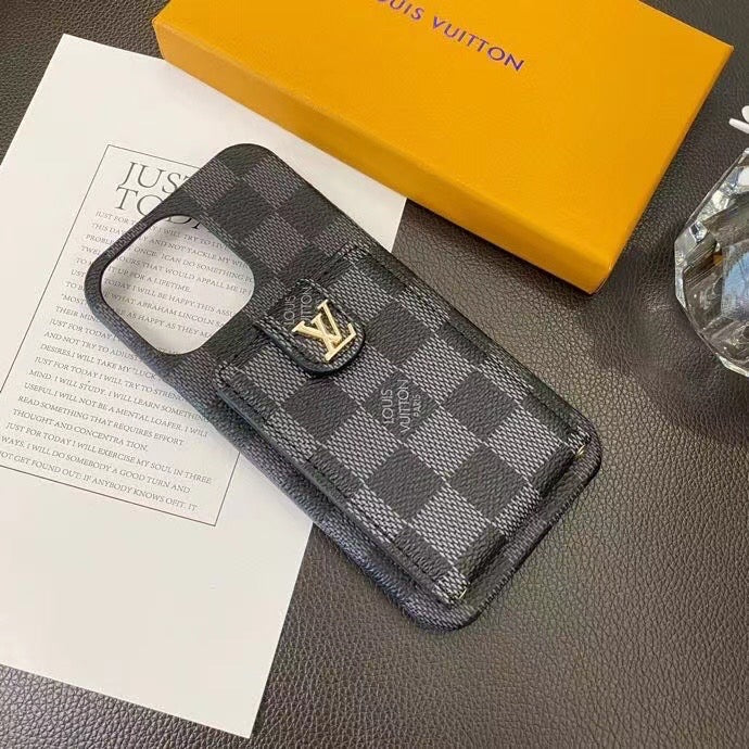Étui Galaxy en cuir ouvert pour Samsung