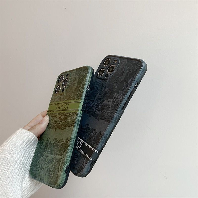 Custodia verde per iPhone