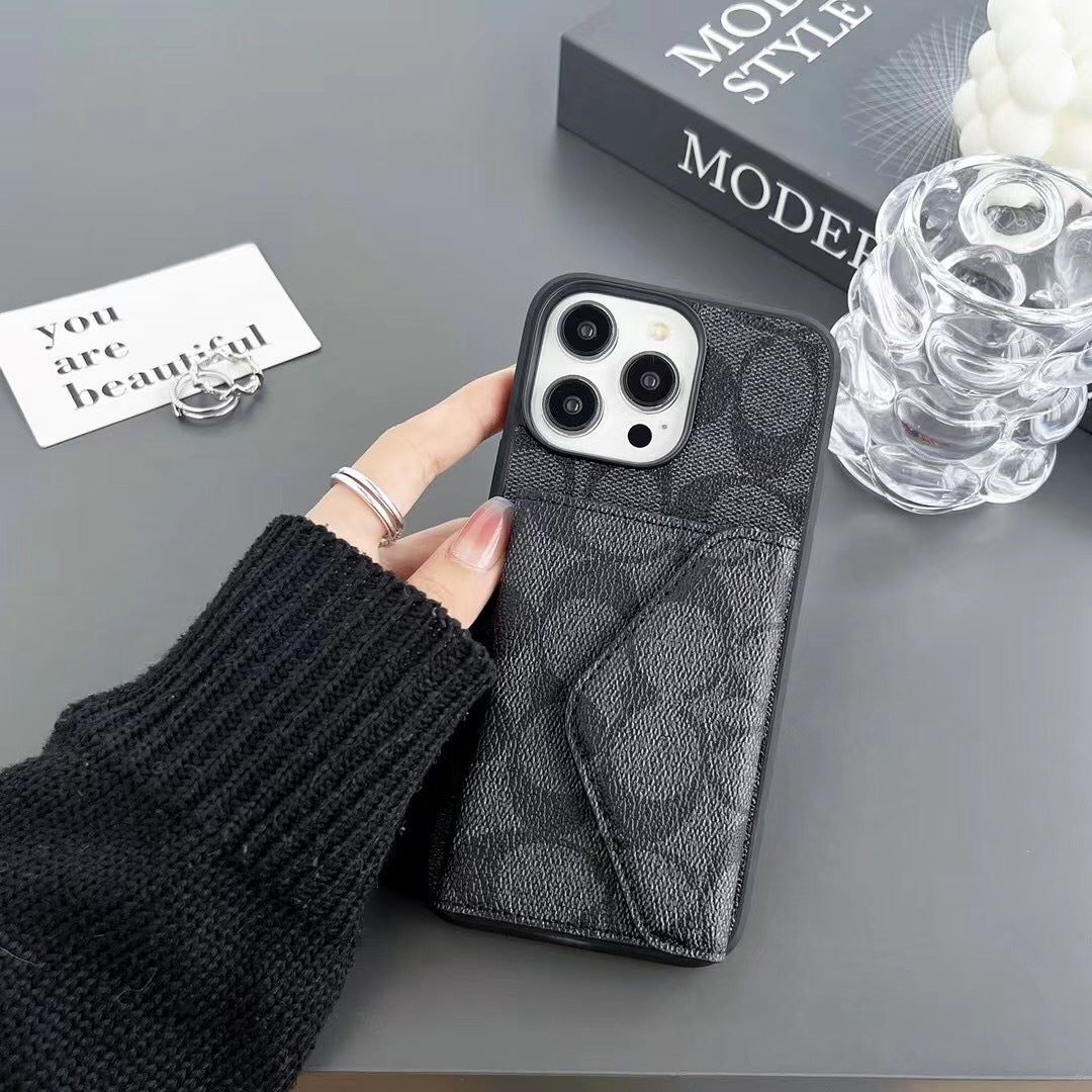 Étui en cuir pour Samsung Galaxy
