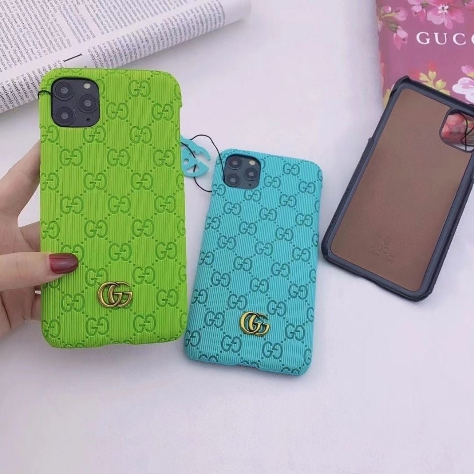 Custodia per telefono con lettere colorate per iPhone