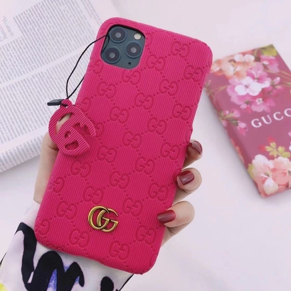 Custodia per telefono con lettere stampate per iPhone
