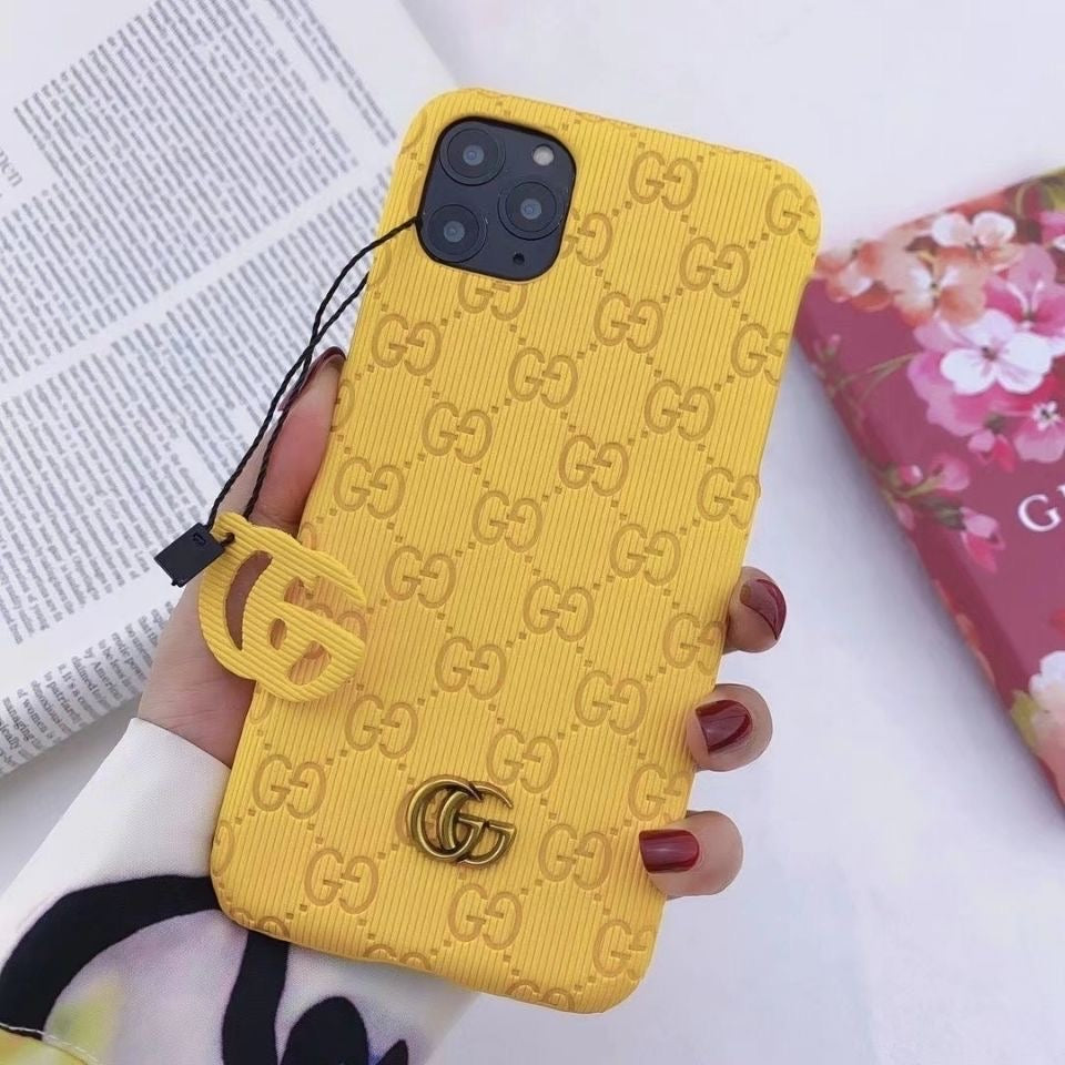 Custodia per telefono con lettere stampate per iPhone