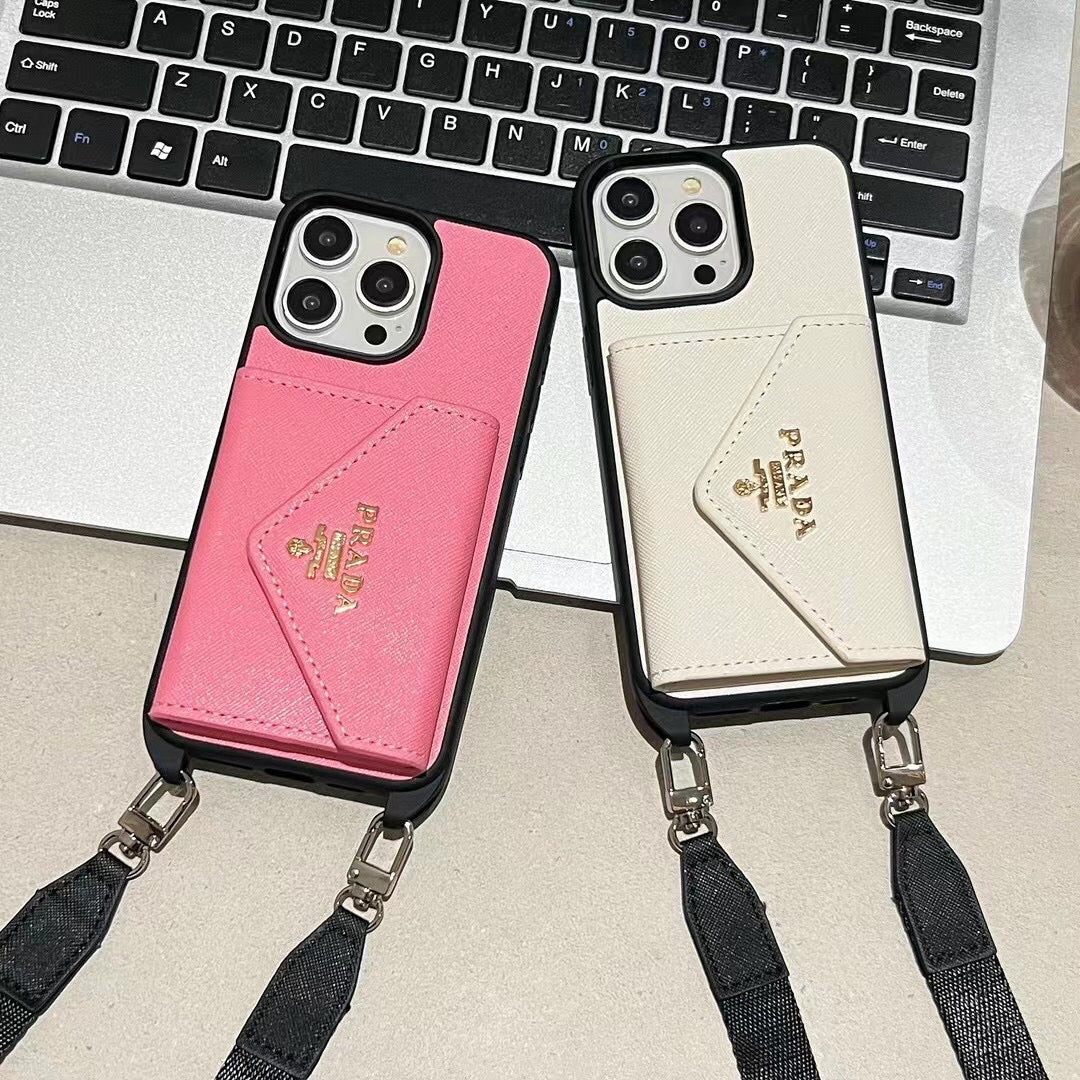 Bellissima custodia per telefono con cinturino per iPhone