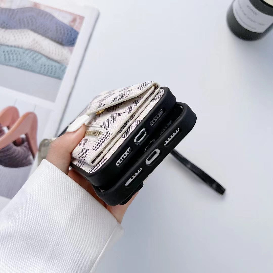 Custodia per telefono con carta di credito per iPhone