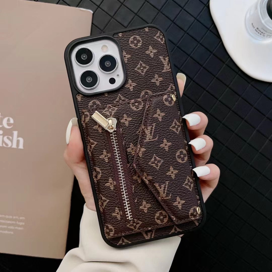 Custodia per telefono con carta di credito per iPhone