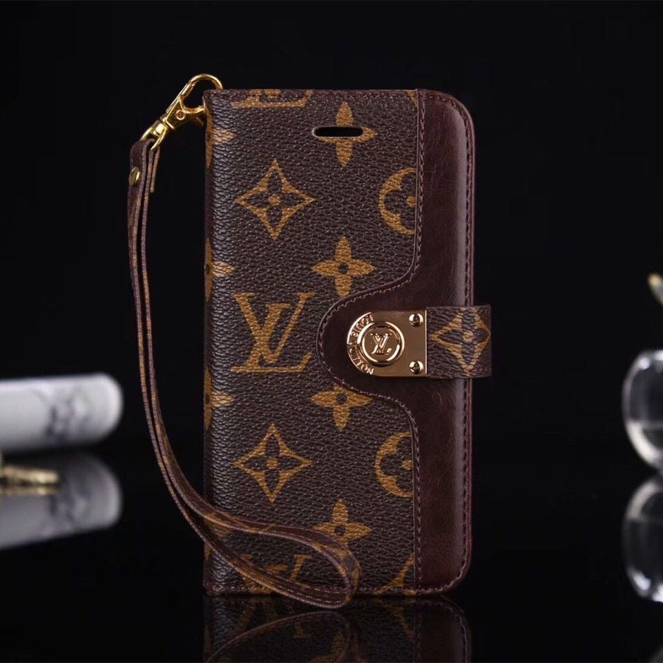 Samsung Galaxy All Series - Fashion Leather Stitching Lanyard Phone Case - ERPOQ