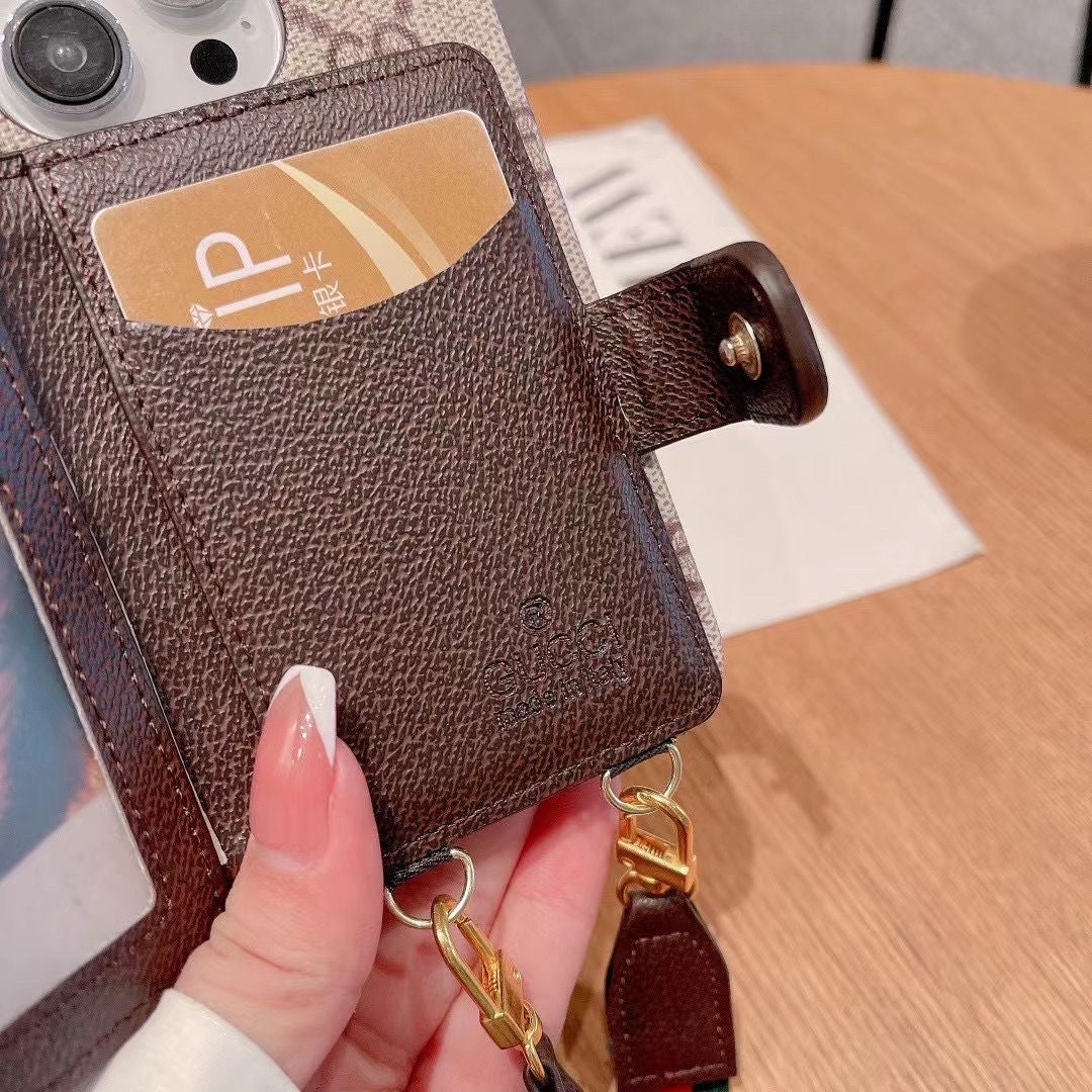 Coque Galaxy marron pour Samsung