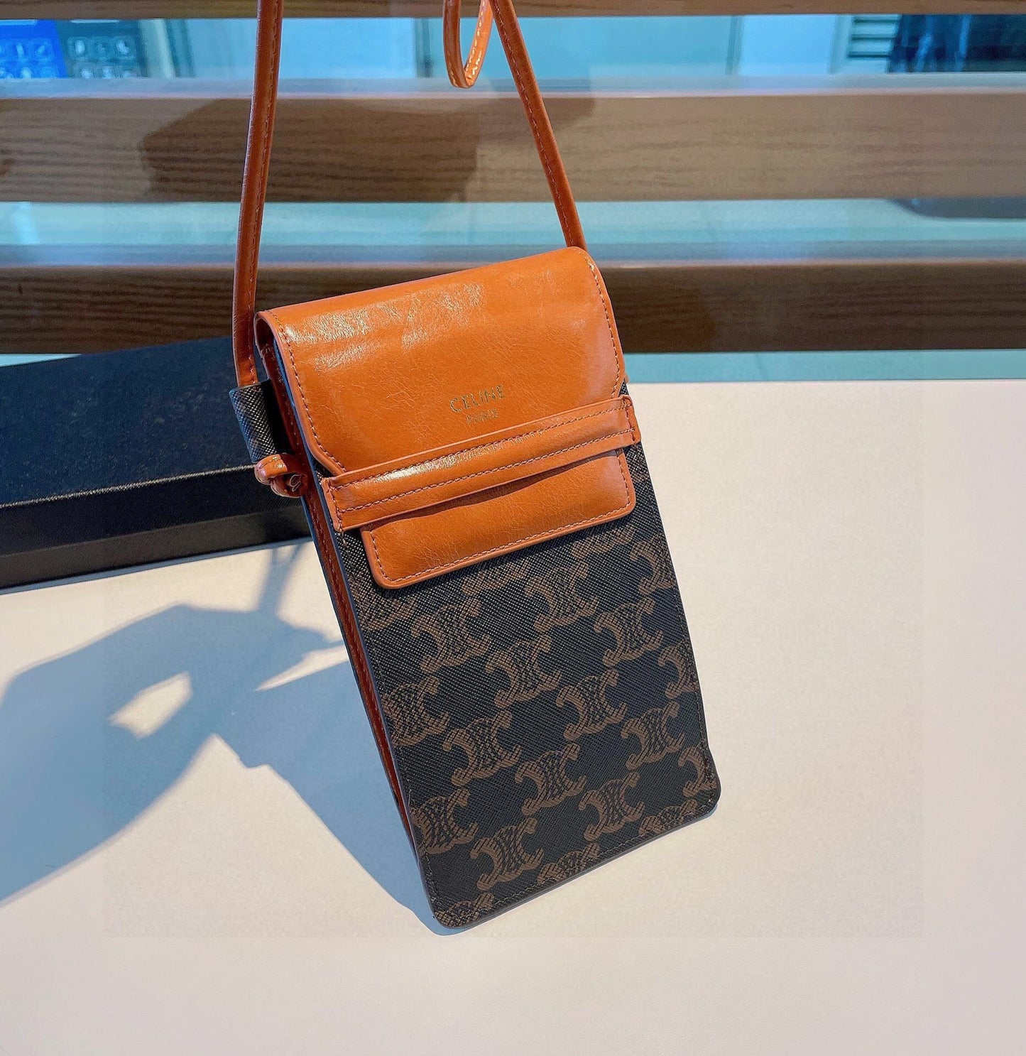 Bellissima borsa per telefono con smart card