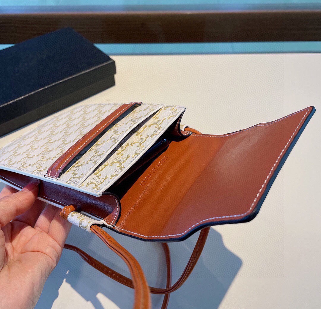 Bellissima borsa per telefono con smart card