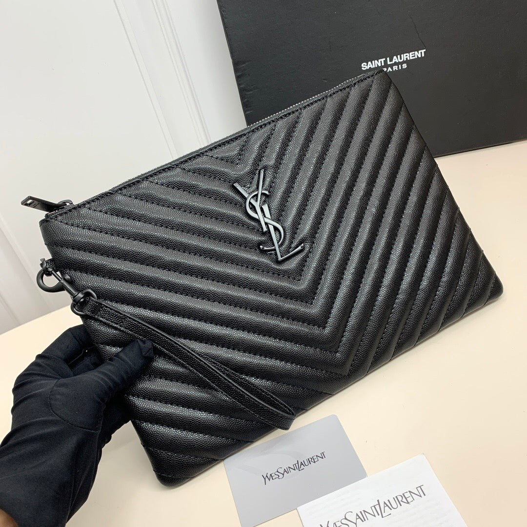 Bellissima borsa nera per telefono