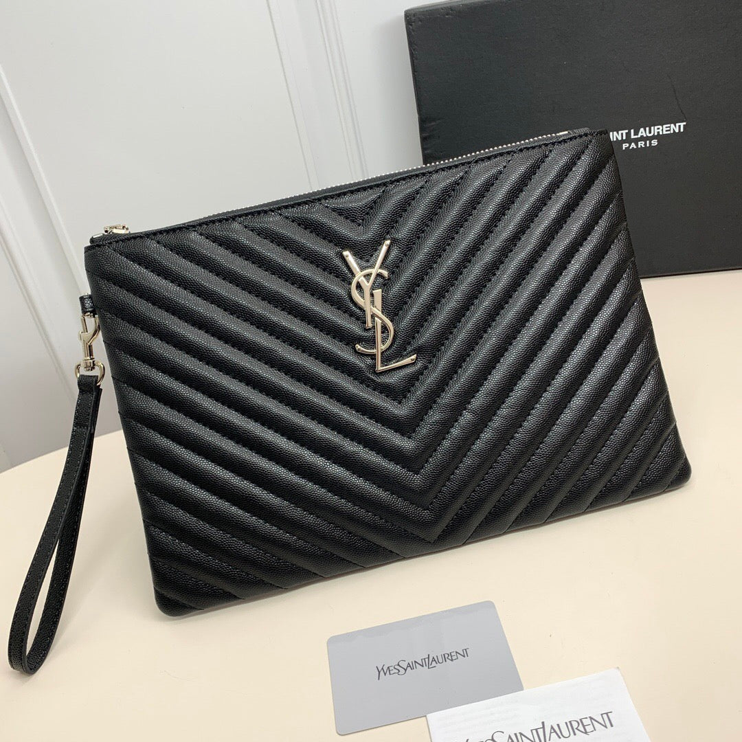 Bellissima borsa nera per telefono