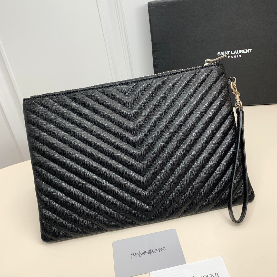 Bellissima borsa nera per telefono